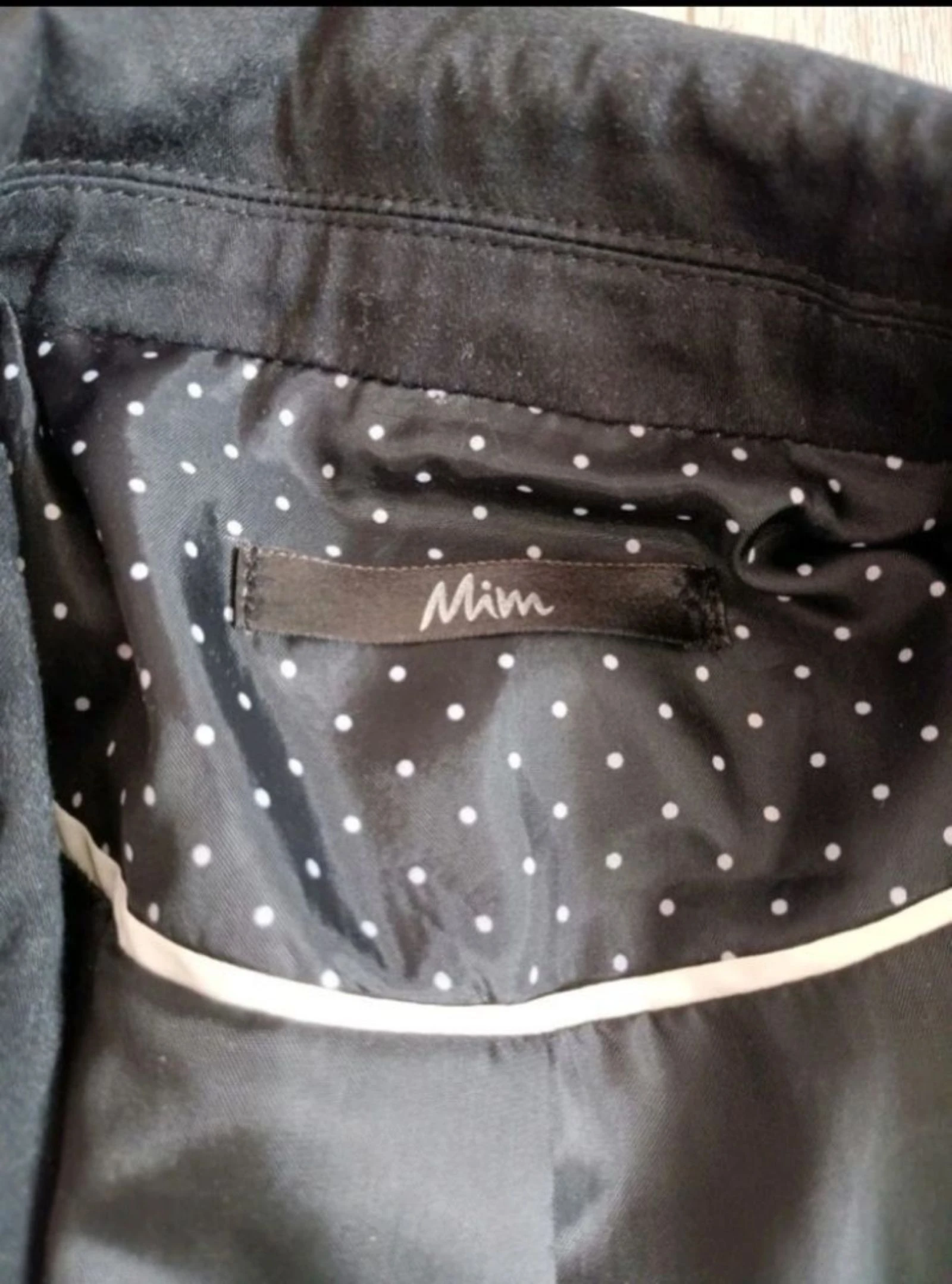 Black blazer jacket mim 34 – photo 2